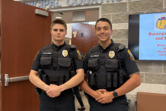 Officer Christian Dugan and Officer Joseph Fiorello